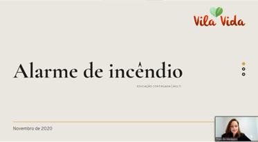 Alarme de incêndio 2024